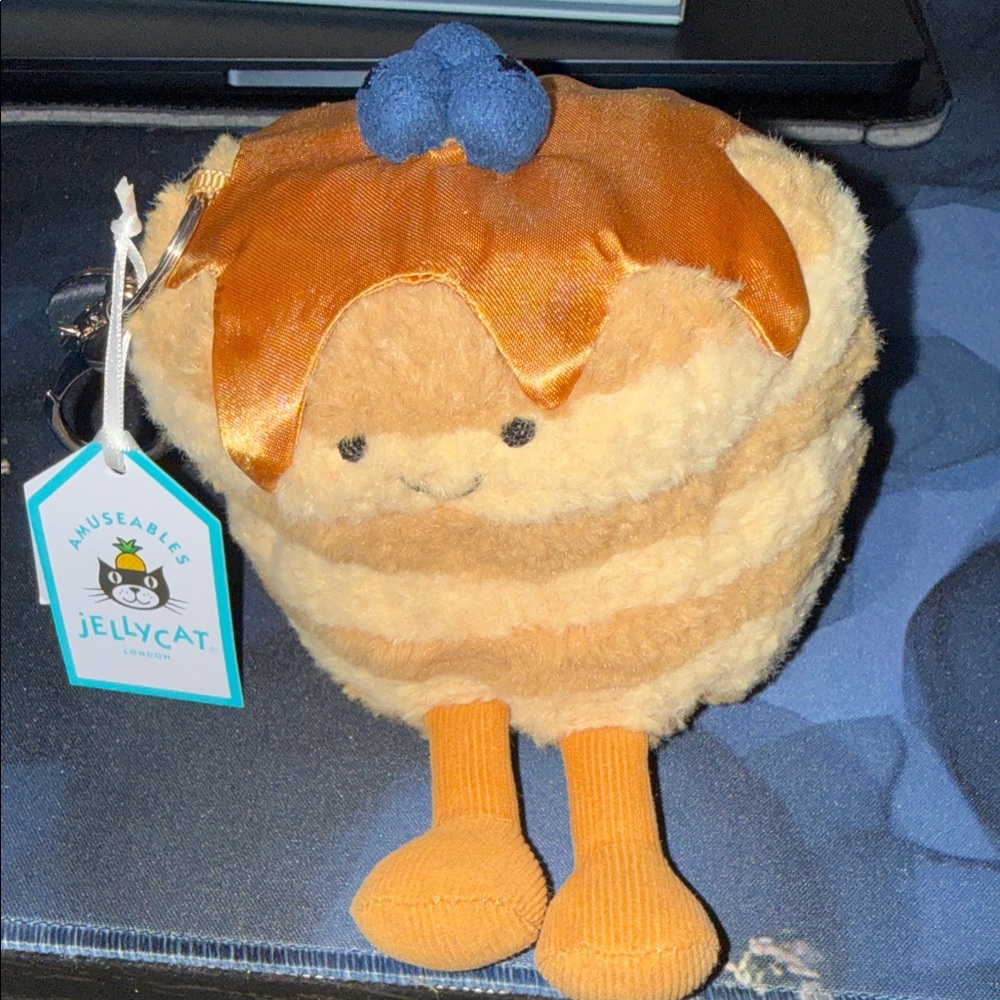 NWT Jellycat Museables Pancake with Blueberry Plush